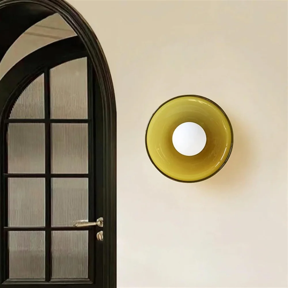 Vintage LED Glass Ceiling Light