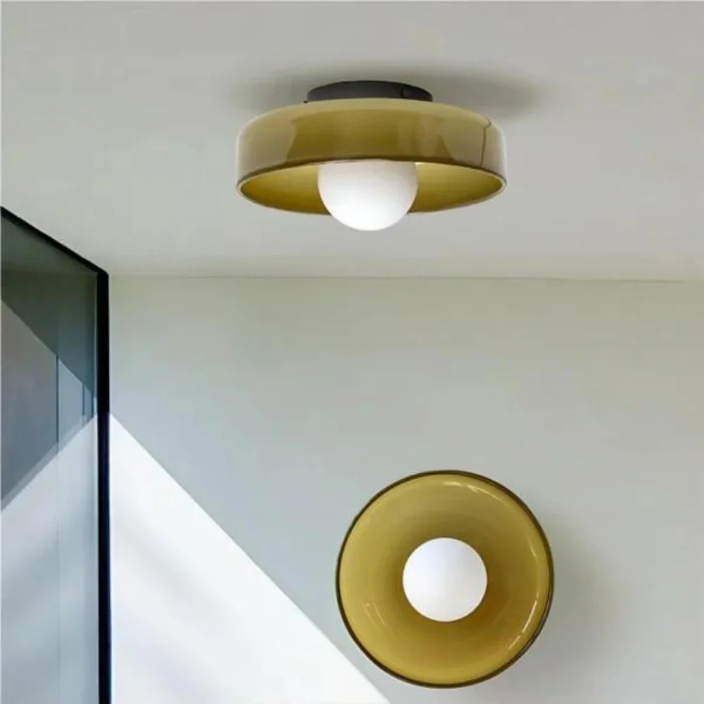 Vintage LED Glass Ceiling Light