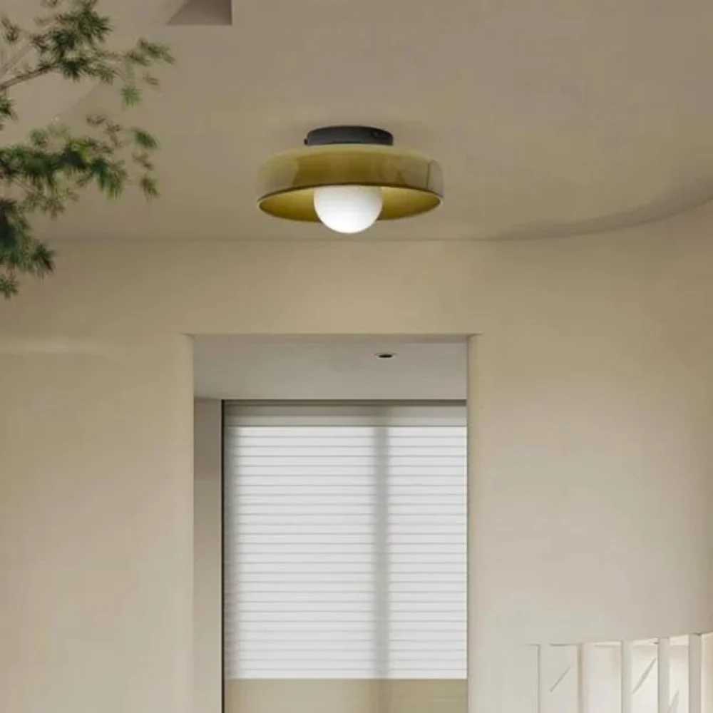 Vintage LED Glass Ceiling Light