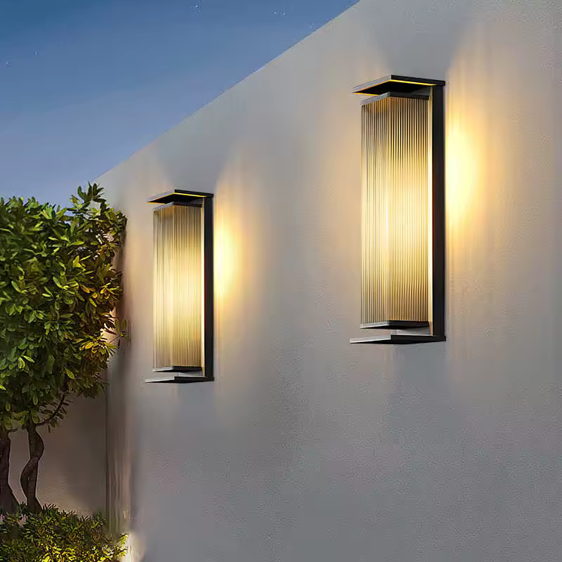 Waterproof Outdoor LED Strip Wall Lamp