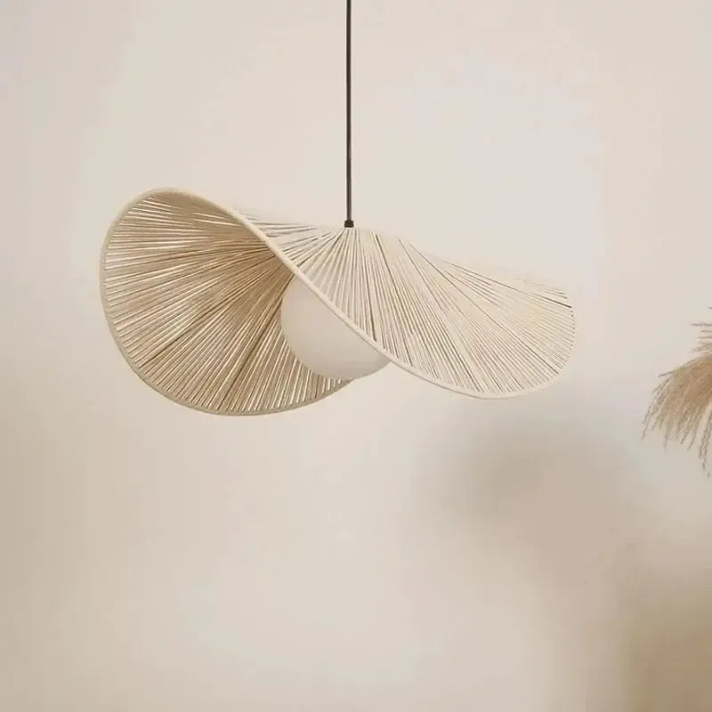 Woven Rope Pendant Light