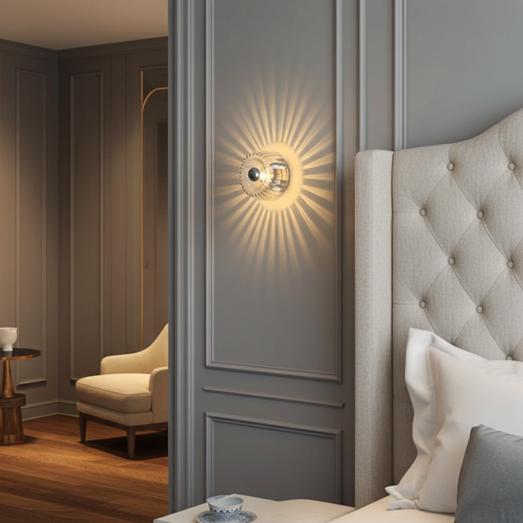 Bauhaus Glass Wall Lamp
