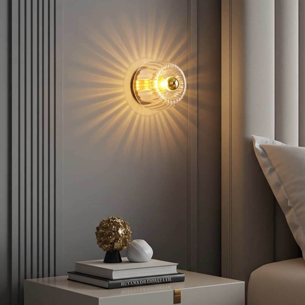 Bauhaus Glass Wall Lamp