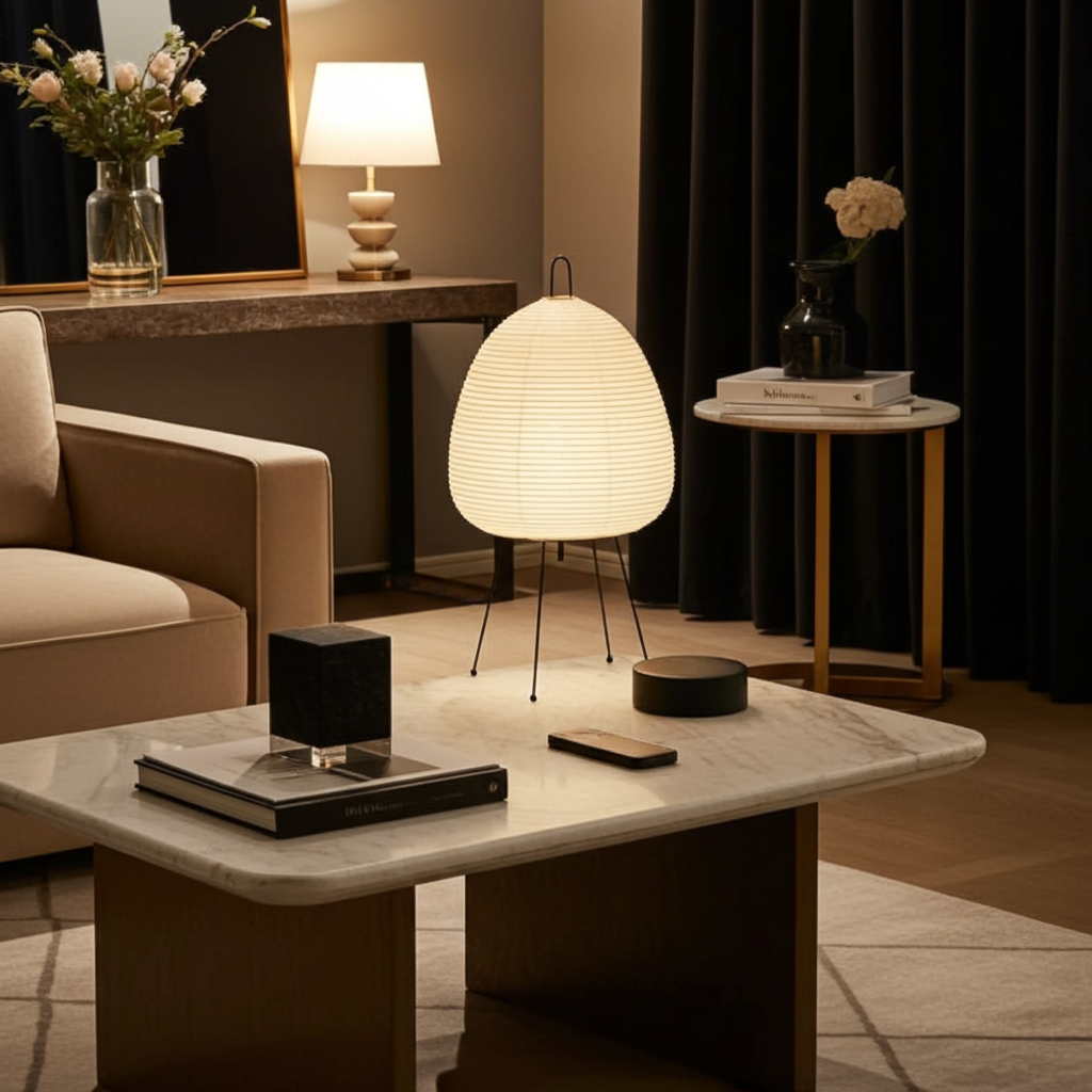 Japanese Rice Paper Lamp