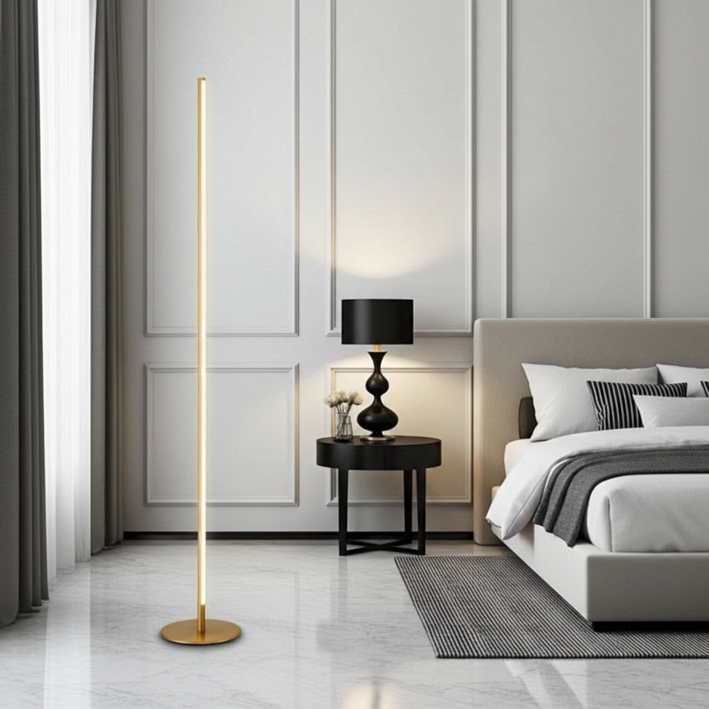 Modern Tall LED Floor Lamp