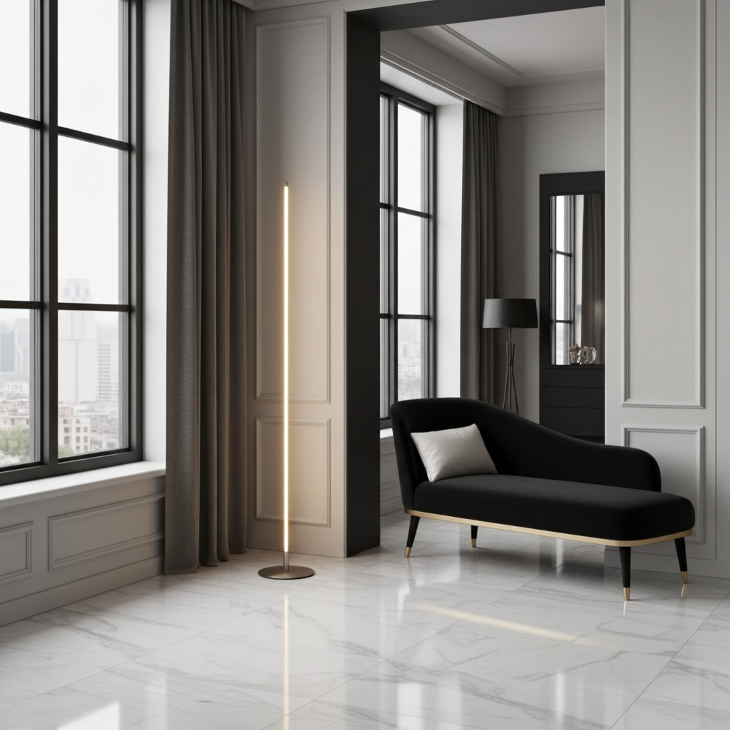 Modern Tall LED Floor Lamp