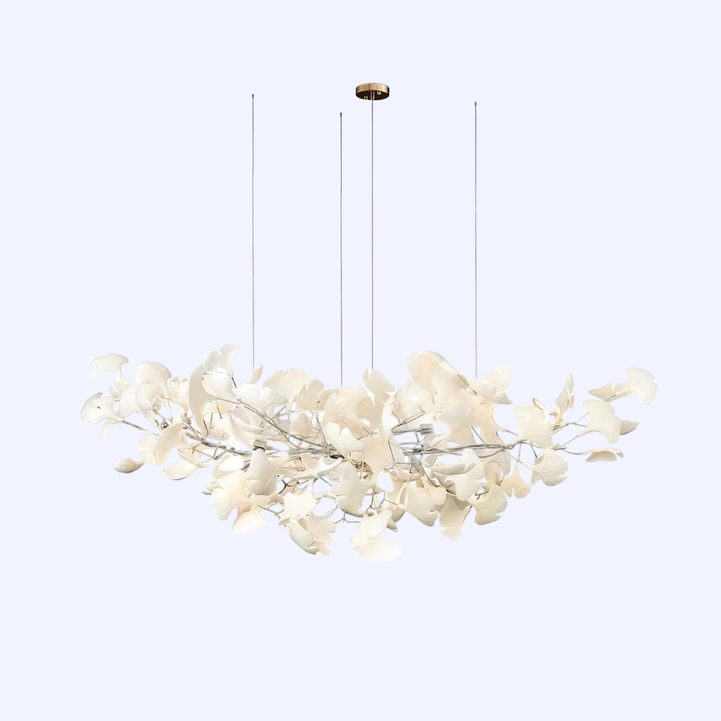 Gingko Flower Petal Chandelier