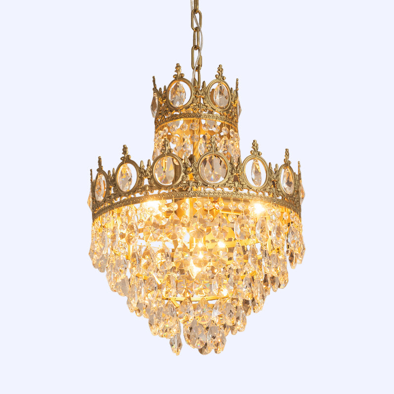 Antique Vintage Crystal Chandelier