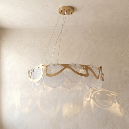 Aurora Glass Chandelier