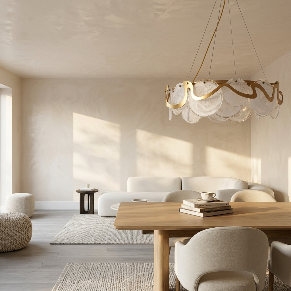 Aurora Glass Chandelier
