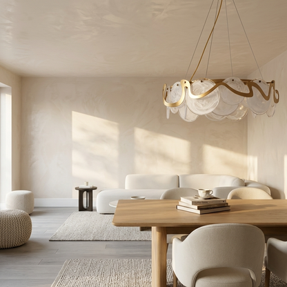 Aurora Glass Chandelier