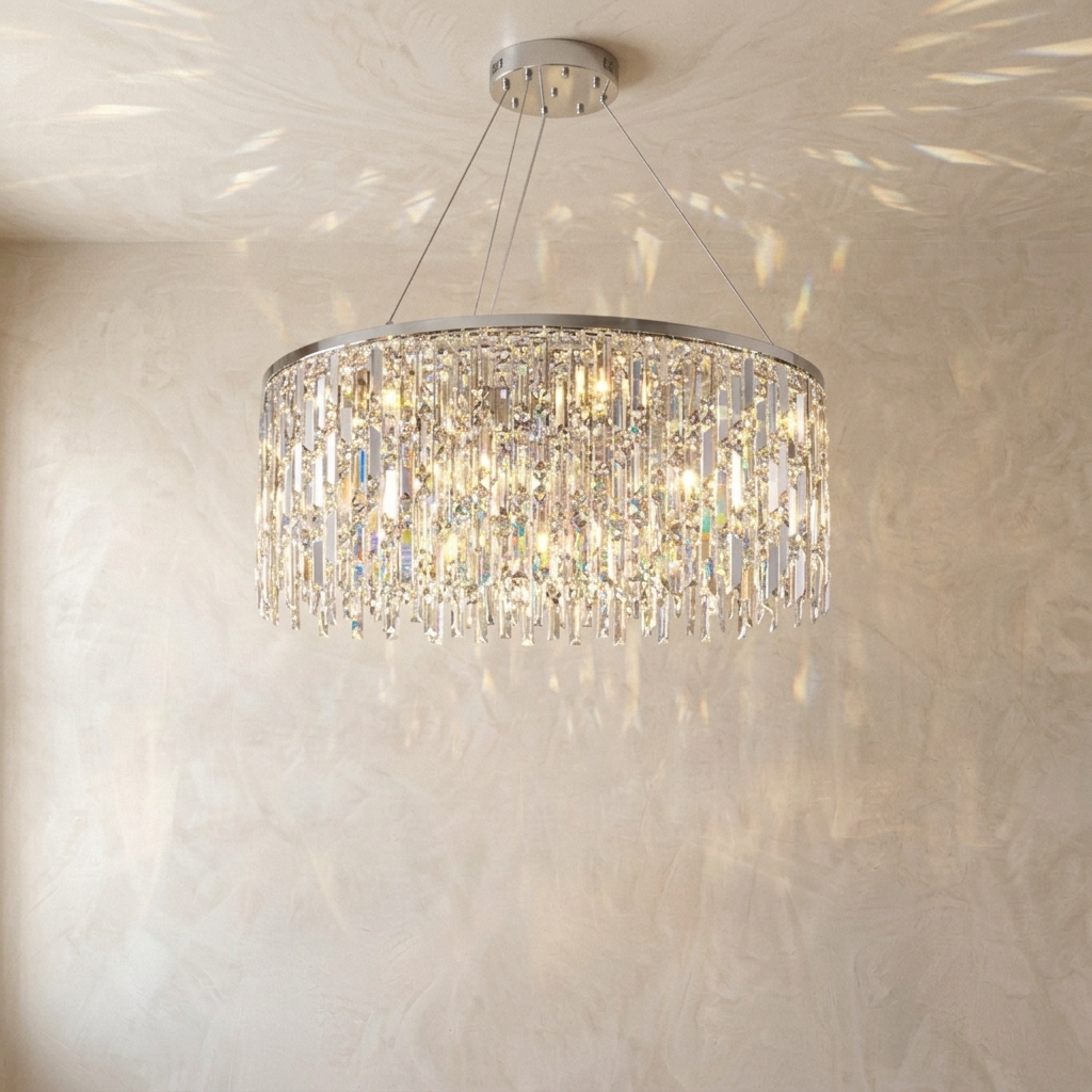 Cascade Crystal Chandelier
