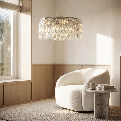Cascade Crystal Chandelier