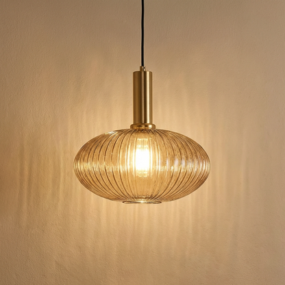 Coloured Glass Pendant Light