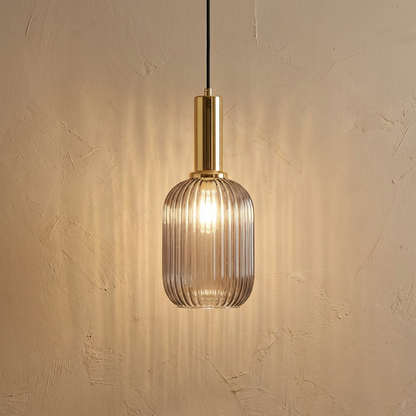 Coloured Glass Pendant Light