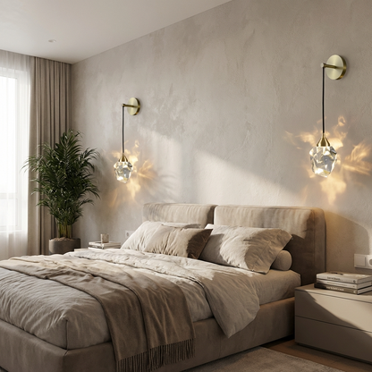 Crystal Nordic LED Wall Lamp