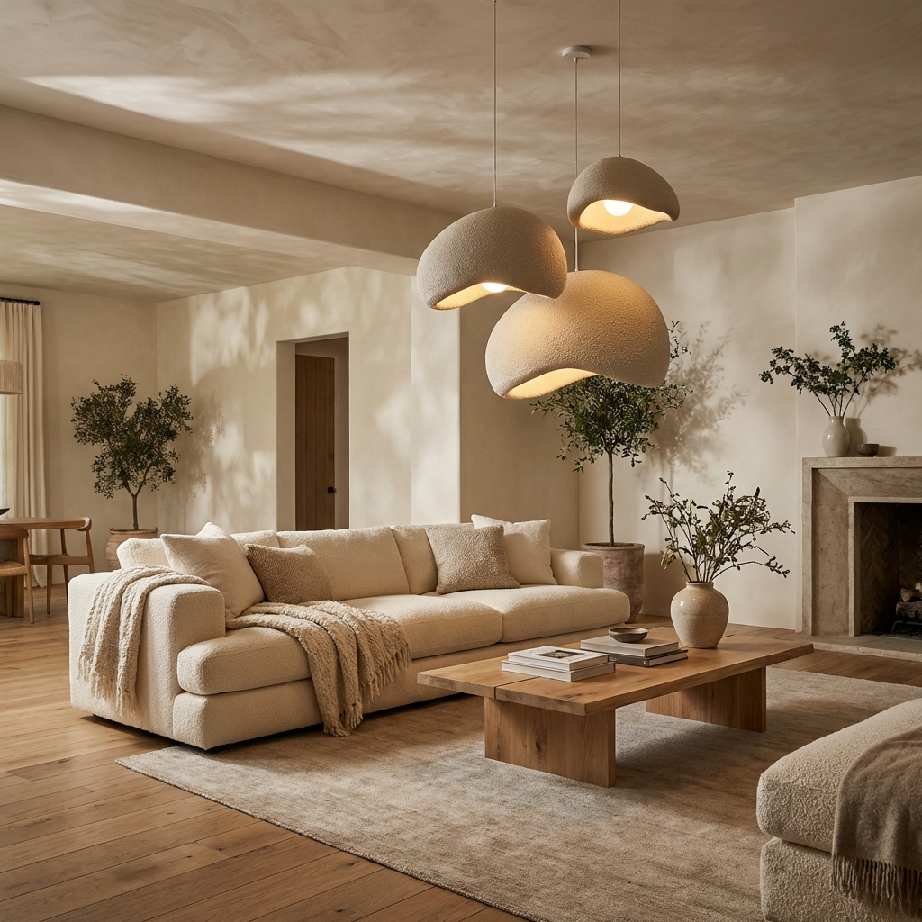 Japanese Wabi Sabi Harmony Pendant Light