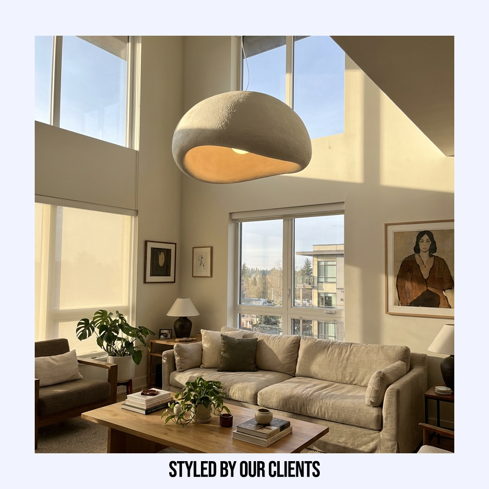 Japanese Wabi Sabi Harmony Pendant Light