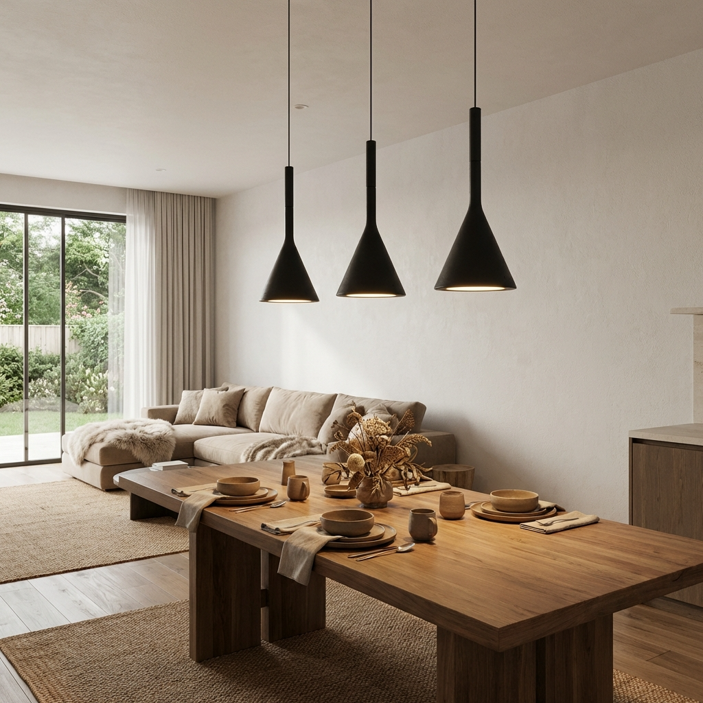 Modern Nordic Funnel Light