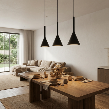 Modern Nordic Funnel Light