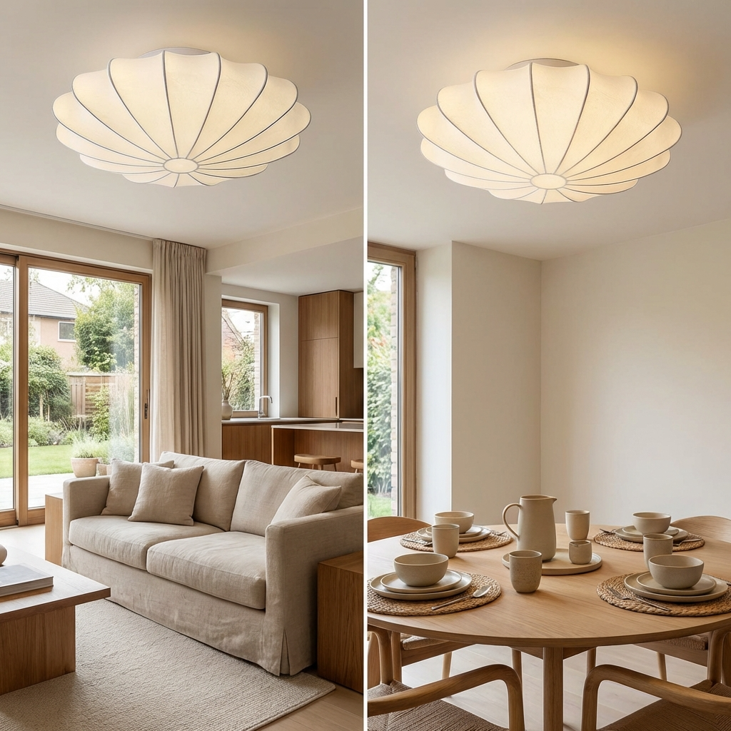 Japanese Wabi Sabi Ceiling Light