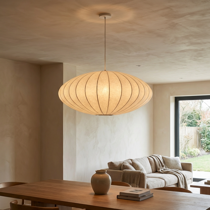 Silk Japanese Wabi Sabi Chandelier