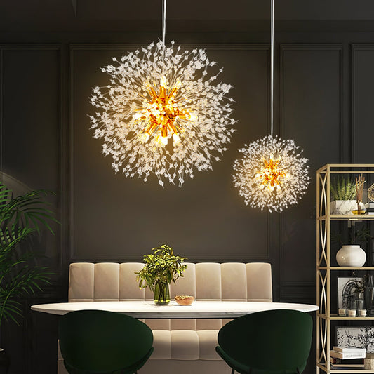 Dandelion Crystal Burst Chandelier