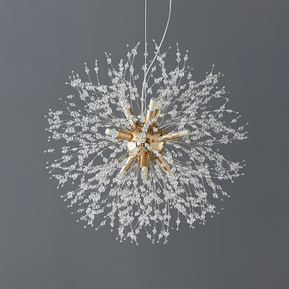 Dandelion Crystal Burst Chandelier