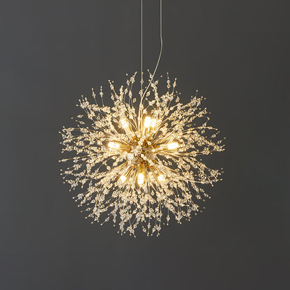 Dandelion Crystal Burst Chandelier
