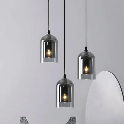 Double Glass Pendant Light
