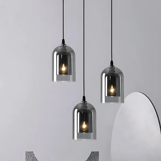 Double Glass Pendant Light