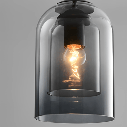 Double Glass Pendant Light