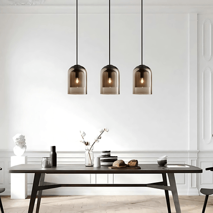 Double Glass Pendant Light