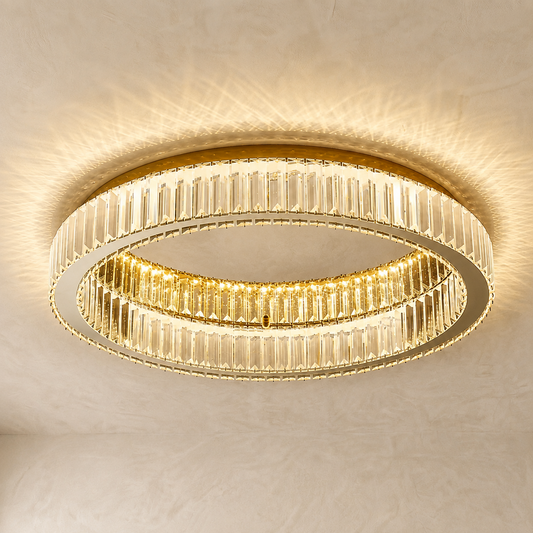 Eclipse Crystal Ceiling Chandelier