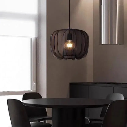 French Fabric Apple Pendant Lamp