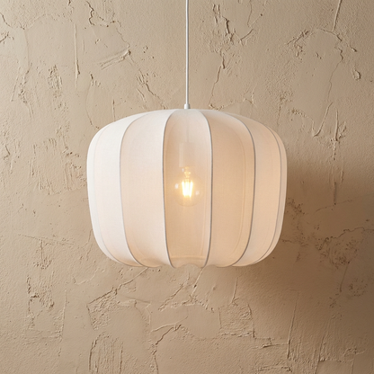 French Fabric Apple Pendant Lamp