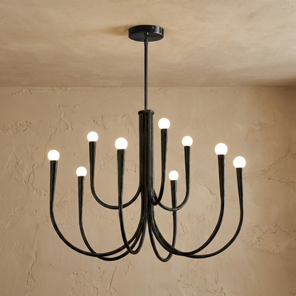 French Nordic Branch Chandelier