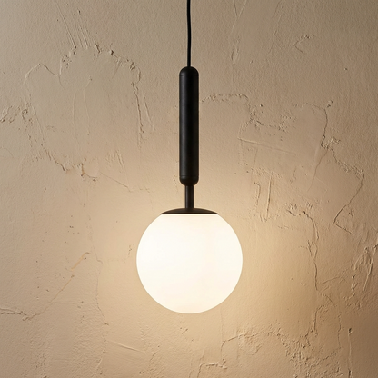 Frosted Globe Pendant Light