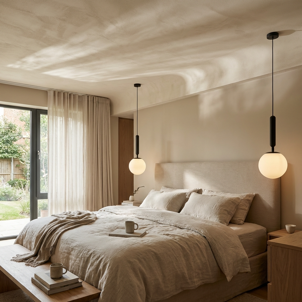 Frosted Globe Pendant Light