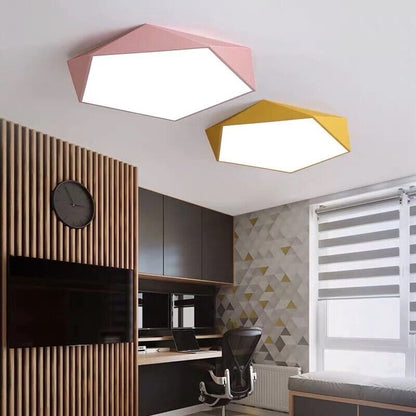 Geometric LED Ceiling Light