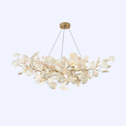 Gingko Flower Petal Chandelier