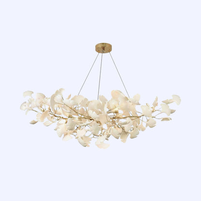 Gingko Flower Petal Chandelier