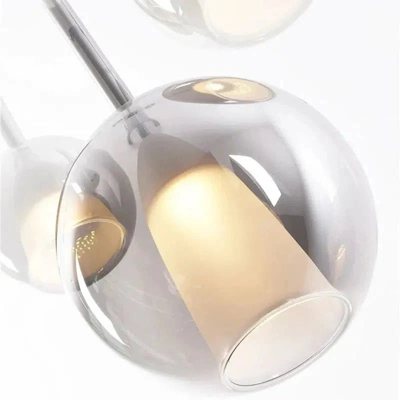 Glass Globe Pendant Light