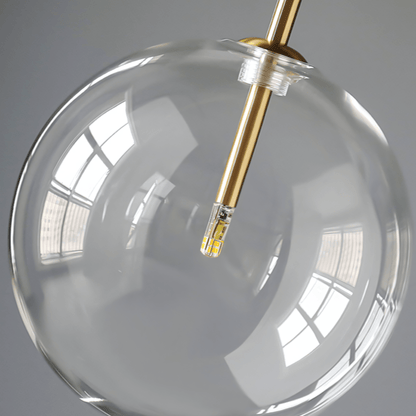Glass Globe Pendant Light