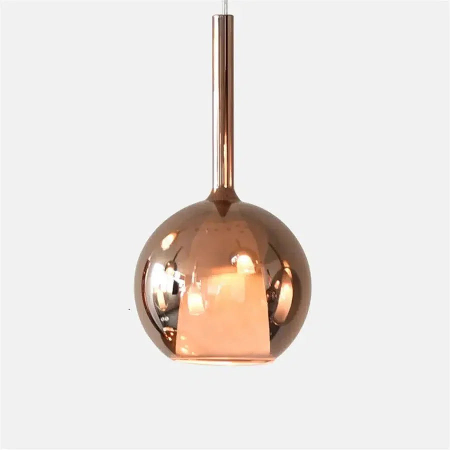 Glass Globe Pendant Light
