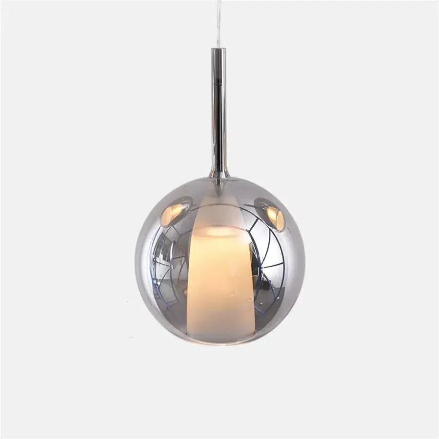 Glass Globe Pendant Light