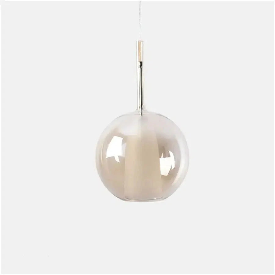 Glass Globe Pendant Light