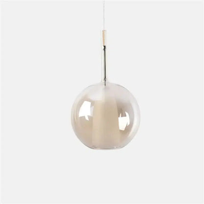 Glass Globe Pendant Light