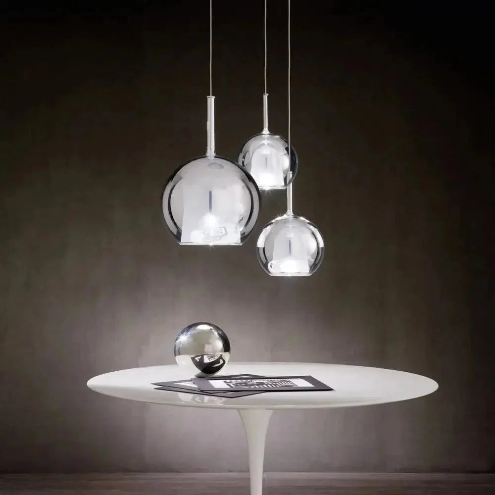 Glass Globe Pendant Light