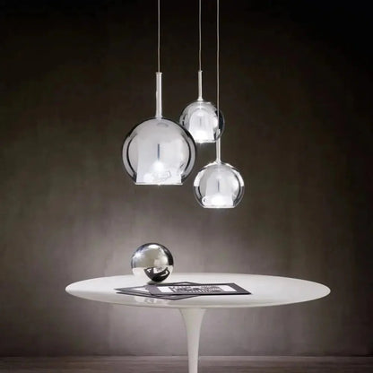 Glass Globe Pendant Light